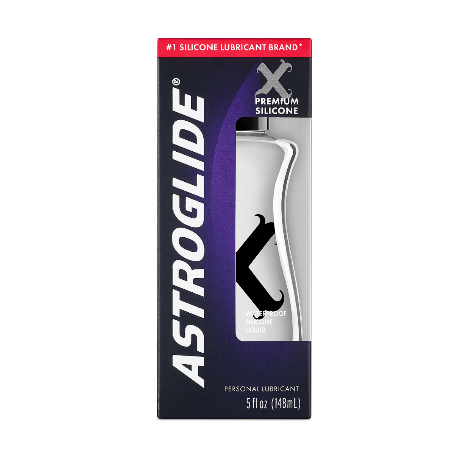 slide 1 of 2, Astroglide X Premium Silicone Personal Lubricant 5 fl oz, 5 fl oz