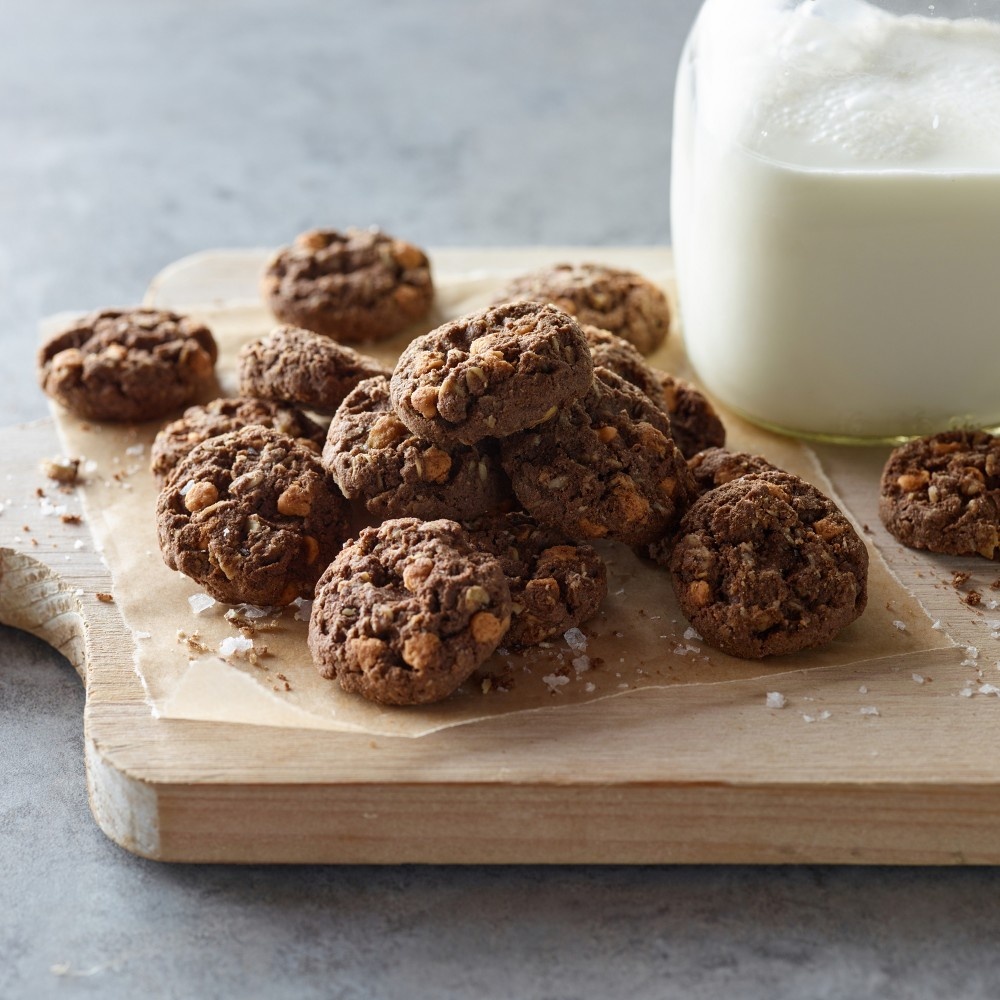 slide 2 of 3, Munchkin Milkmakers Lactation Cookie Bites Single Chocolate Caramel, 2 oz