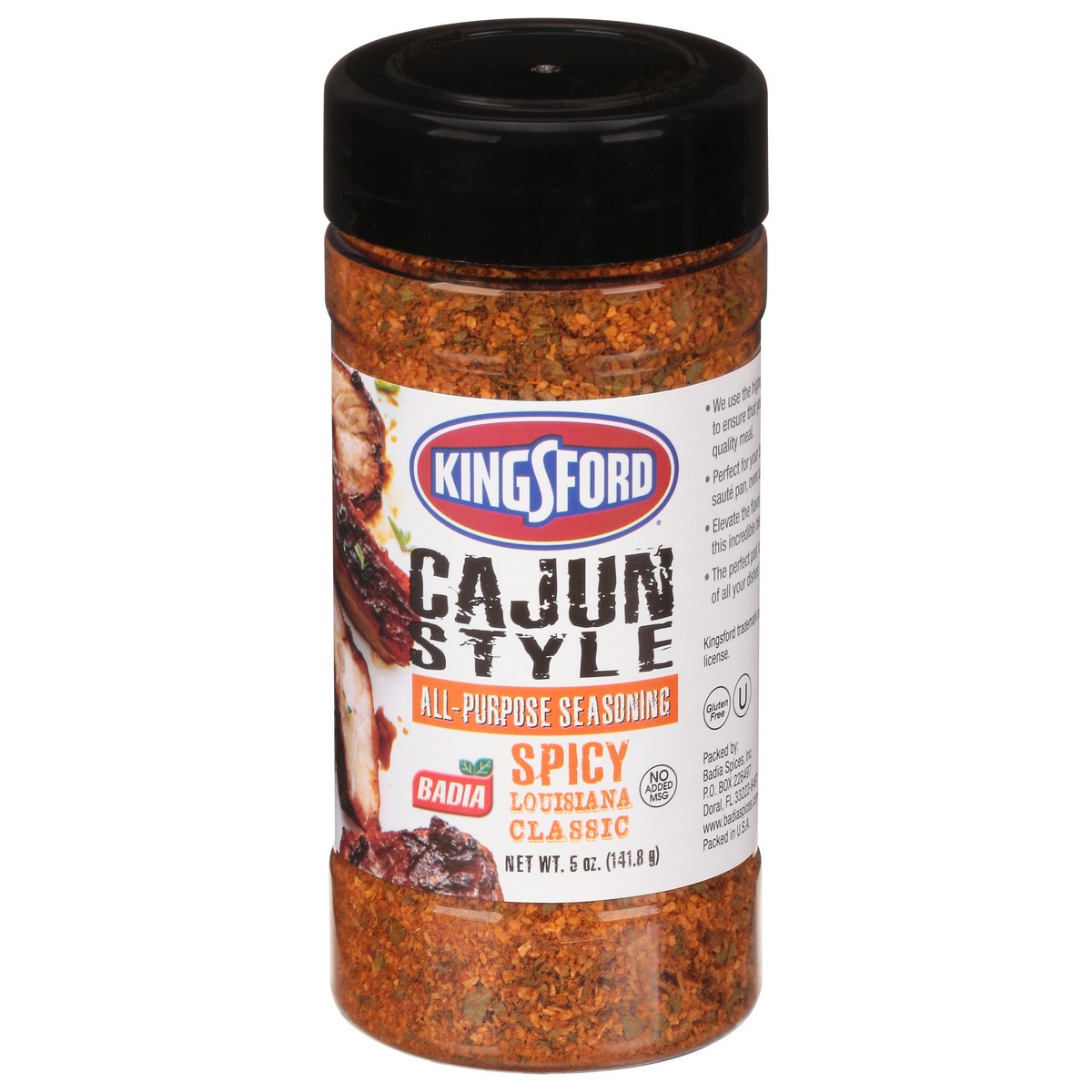 slide 10 of 14, Kingsford Spicy Louisiana Classic Cajun Style All-Purpose Seasoning 5 oz, 5 oz