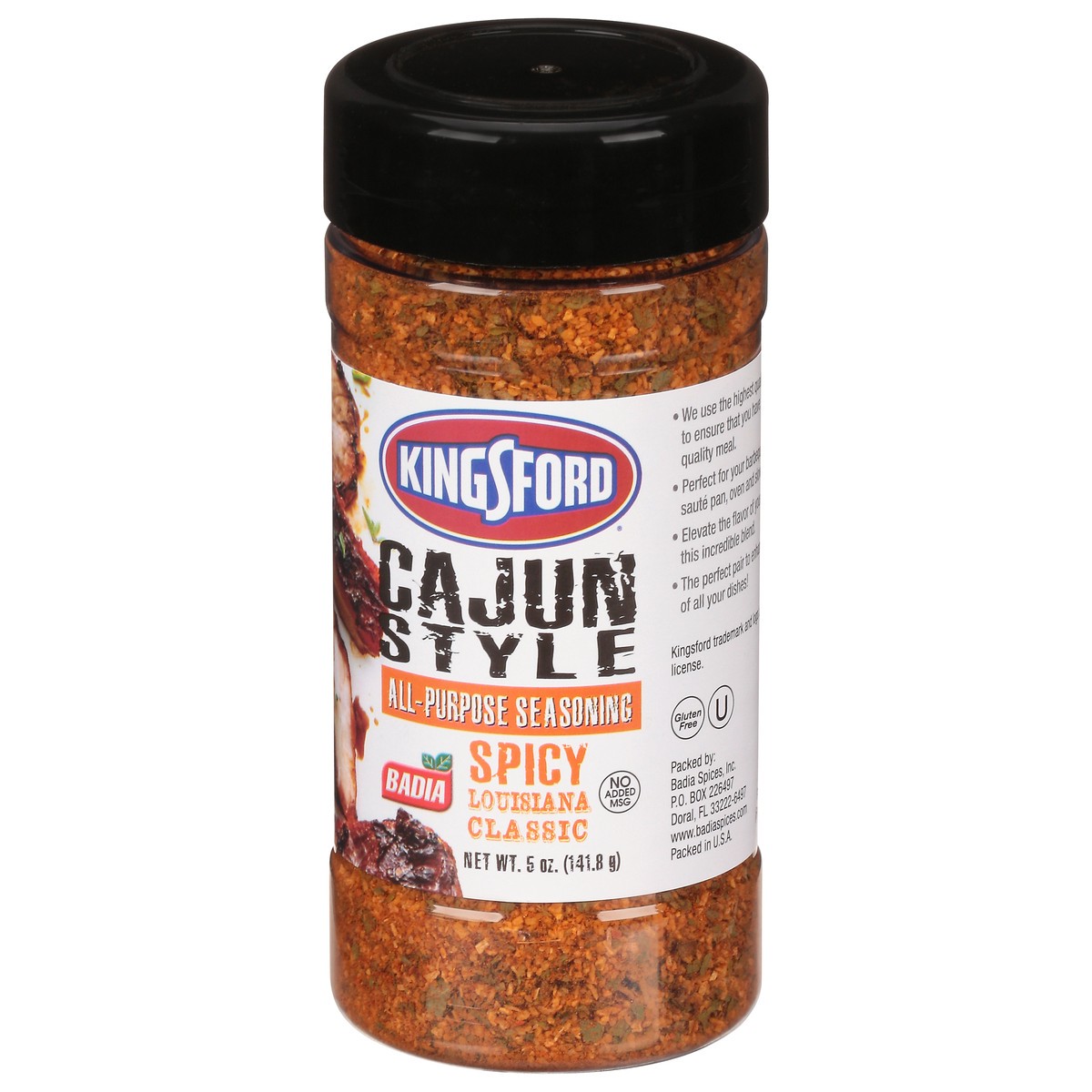 slide 3 of 14, Kingsford Spicy Louisiana Classic Cajun Style All-Purpose Seasoning 5 oz, 5 oz