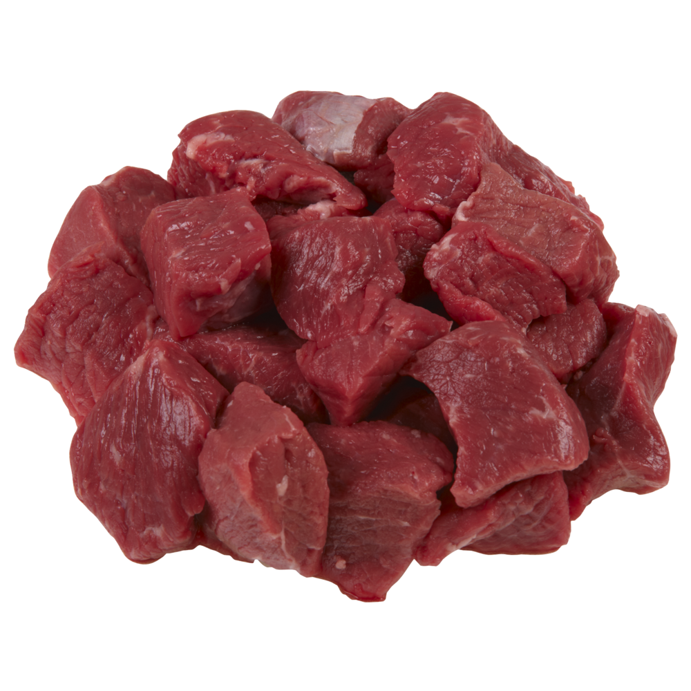 slide 1 of 1, First Street Beef Stew Meat, per lb