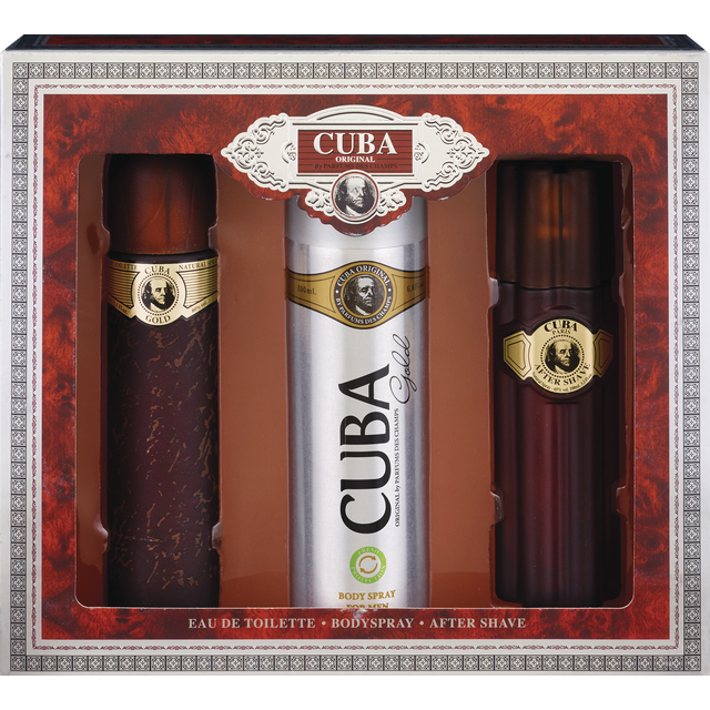 slide 1 of 1, FRAGRANCENET.COM Cuba Gold Mens Set, 1 ct