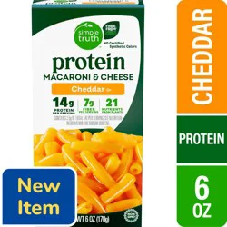 Simple Truth Protein Cheddar Macaroni and Cheese