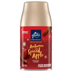 Glade Automatic Spray Refill, Air Freshener, Autumn Spiced Apple, 6.2 oz