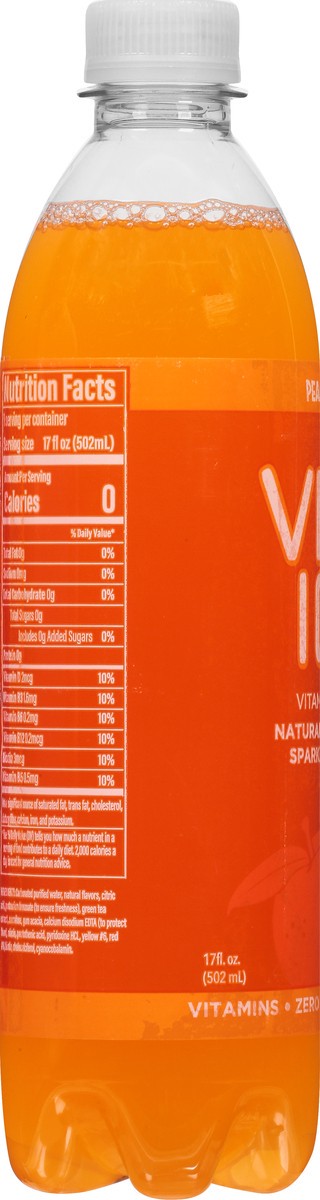 slide 3 of 9, Vita Ice Sparkling Water, Zero Sugar, Peach Mango, Vitamin Infused- 17 oz, 17 oz