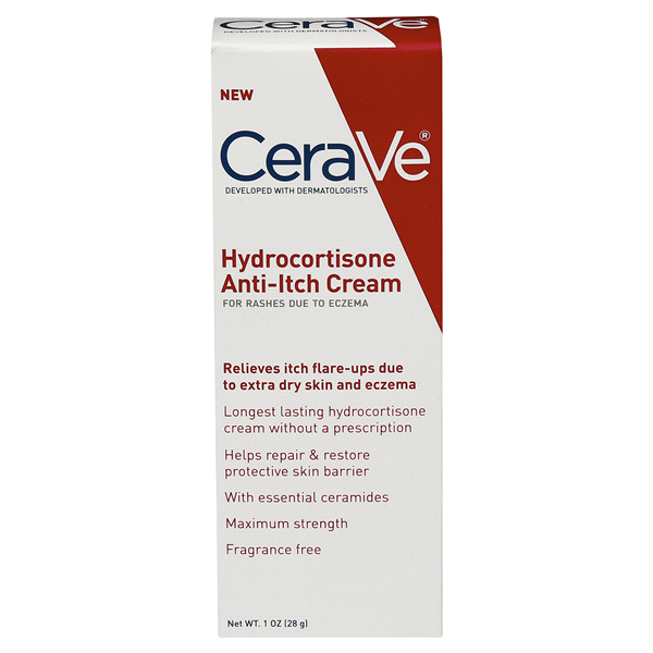 slide 1 of 8, CeraVe Anti-Itch Cream 1 oz, 1 oz