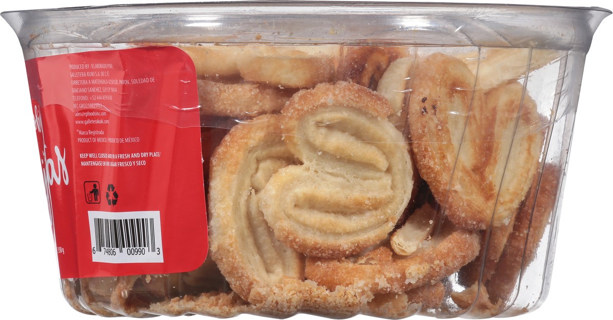 slide 3 of 9, RP Foods Palmiers Cookies 12.3 oz, 12.3 oz