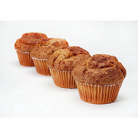 slide 1 of 1, Bakery Bran Muffins - 4 Count, 4 ct