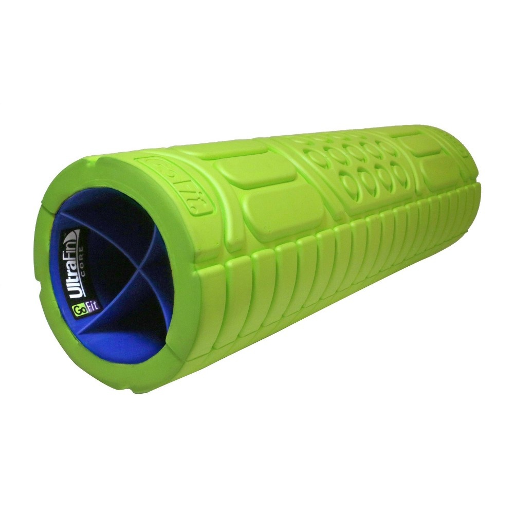 slide 2 of 9, GoFit 18" Massage Roller - Lime Green, 1 ct