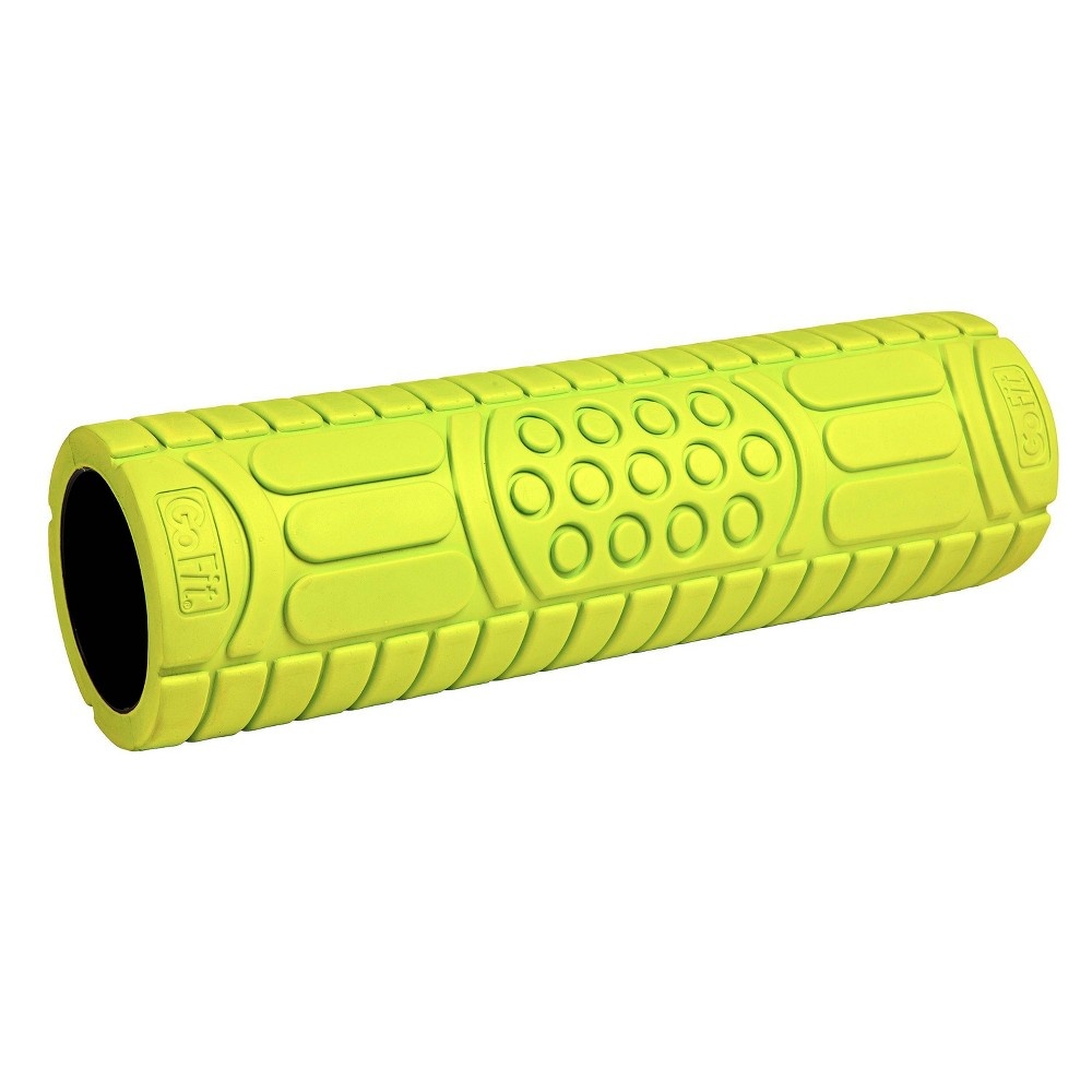 slide 3 of 9, GoFit 18" Massage Roller - Lime Green, 1 ct