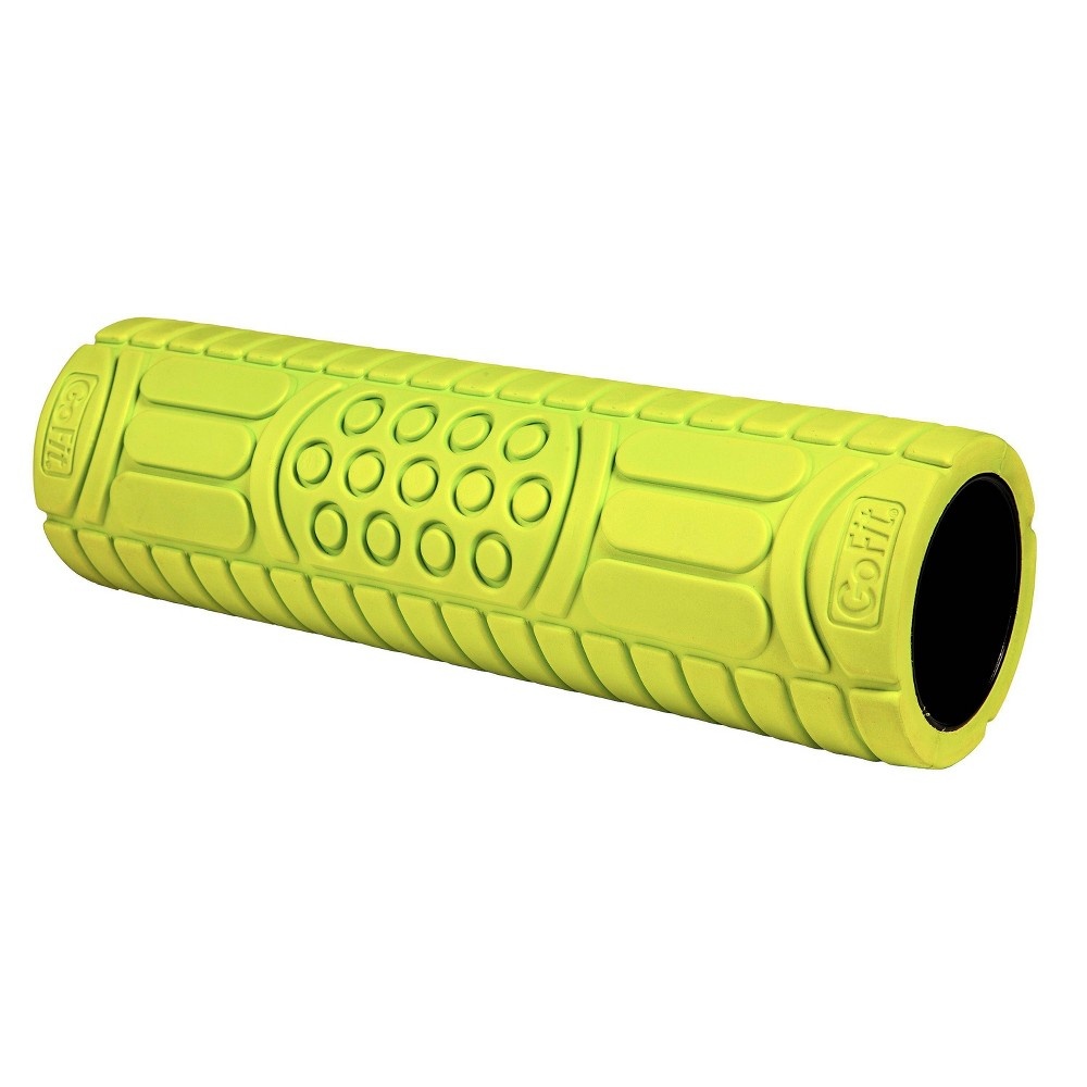 slide 4 of 9, GoFit 18" Massage Roller - Lime Green, 1 ct