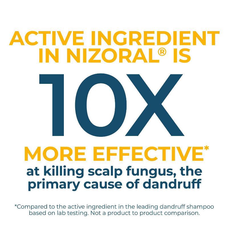 slide 3 of 10, Nizoral Anti Dandruff Shampoo with 1% Ketoconazole, Clean Fresh Scent - 7 fl oz, 7 fl oz