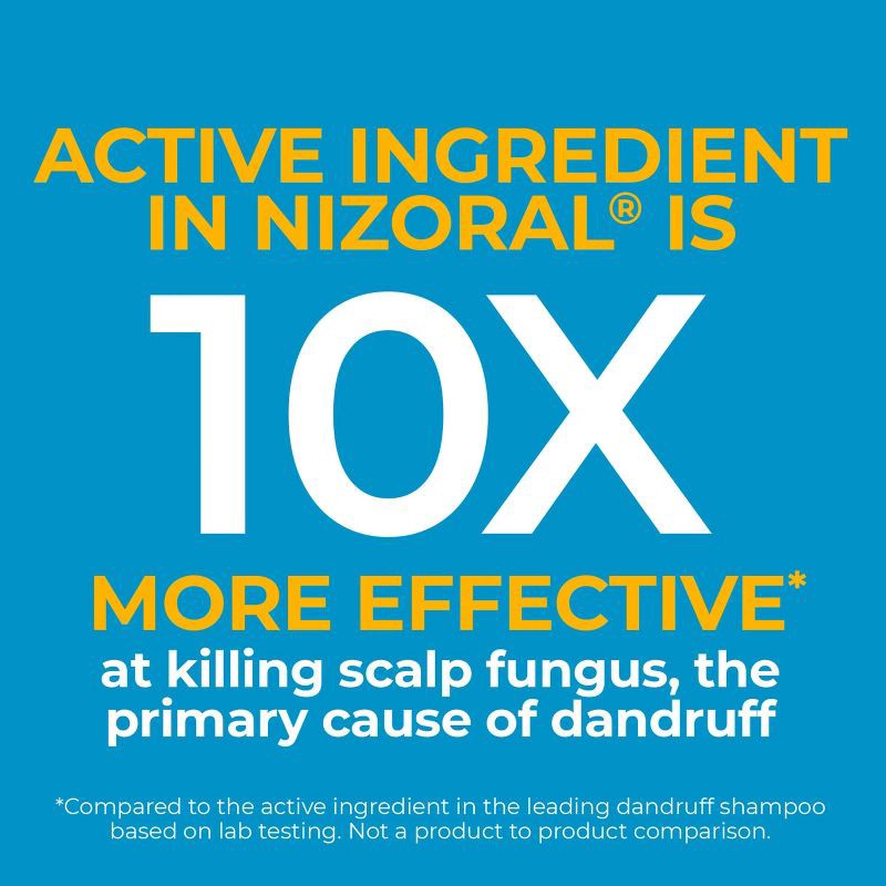 slide 4 of 9, Nizoral Anti Dandruff Shampoo with 1% Ketoconazole, Clean Fresh Scent - 7 fl oz, 7 fl oz