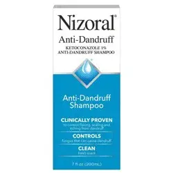 Nizoral Anti Dandruff Shampoo with 1% Ketoconazole, Clean Fresh Scent - 7 fl oz