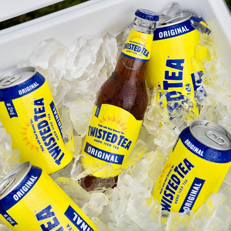 slide 4 of 10, Twisted Tea Original Hard Iced Tea - 6pk/12 fl oz Bottles, 6 ct; 12 fl oz