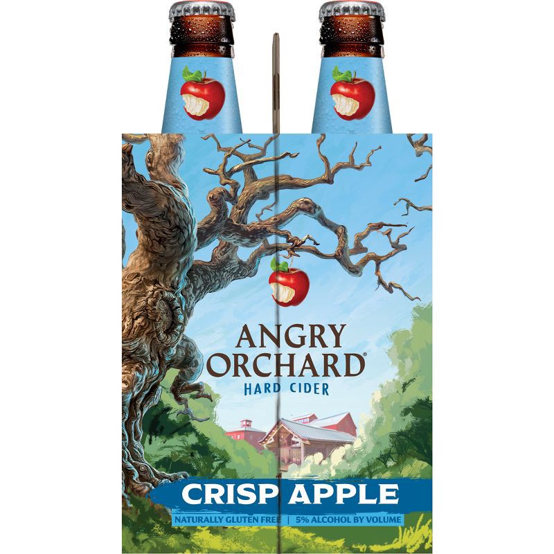 Angry Orchard Crisp Apple Hard Cider - 6pk/12 fl oz Bottles 6 ct; 12 fl ...