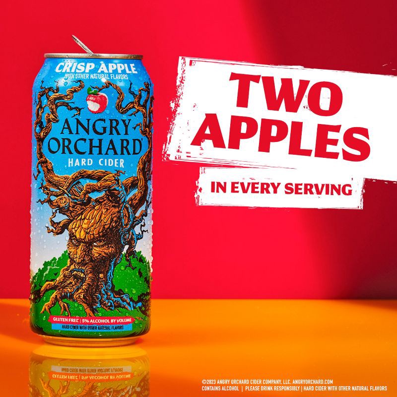 slide 6 of 8, Angry Orchard Crisp Apple Hard Cider - 6pk/12 fl oz Bottles, 6 ct; 12 fl oz