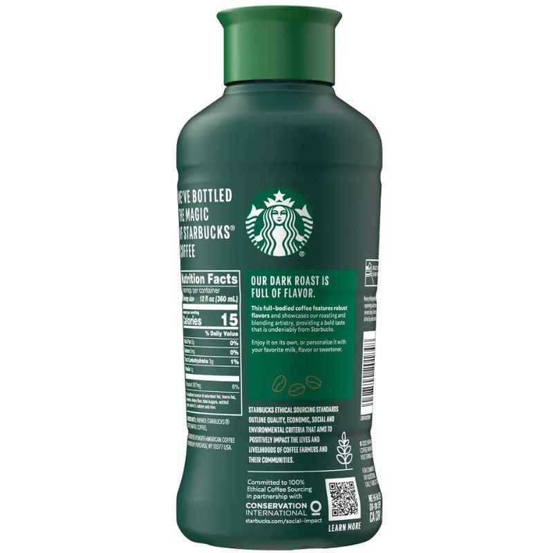slide 2 of 3, Starbucks Discoveries Starbucks Unsweetened Dark Roast Iced Coffee - 48 fl oz, 48 fl oz