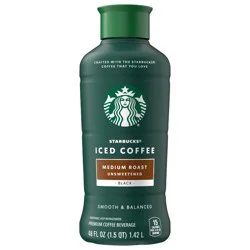 Starbucks Discoveries Starbucks Unsweetened Medium Roast Iced Coffee - 48 fl oz