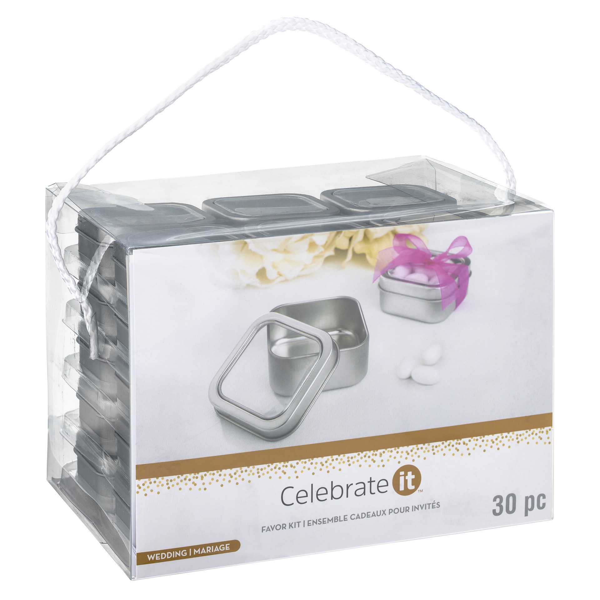 slide 3 of 6, Occasions Tin Favor Box Set By Celebrate It, 2 oz