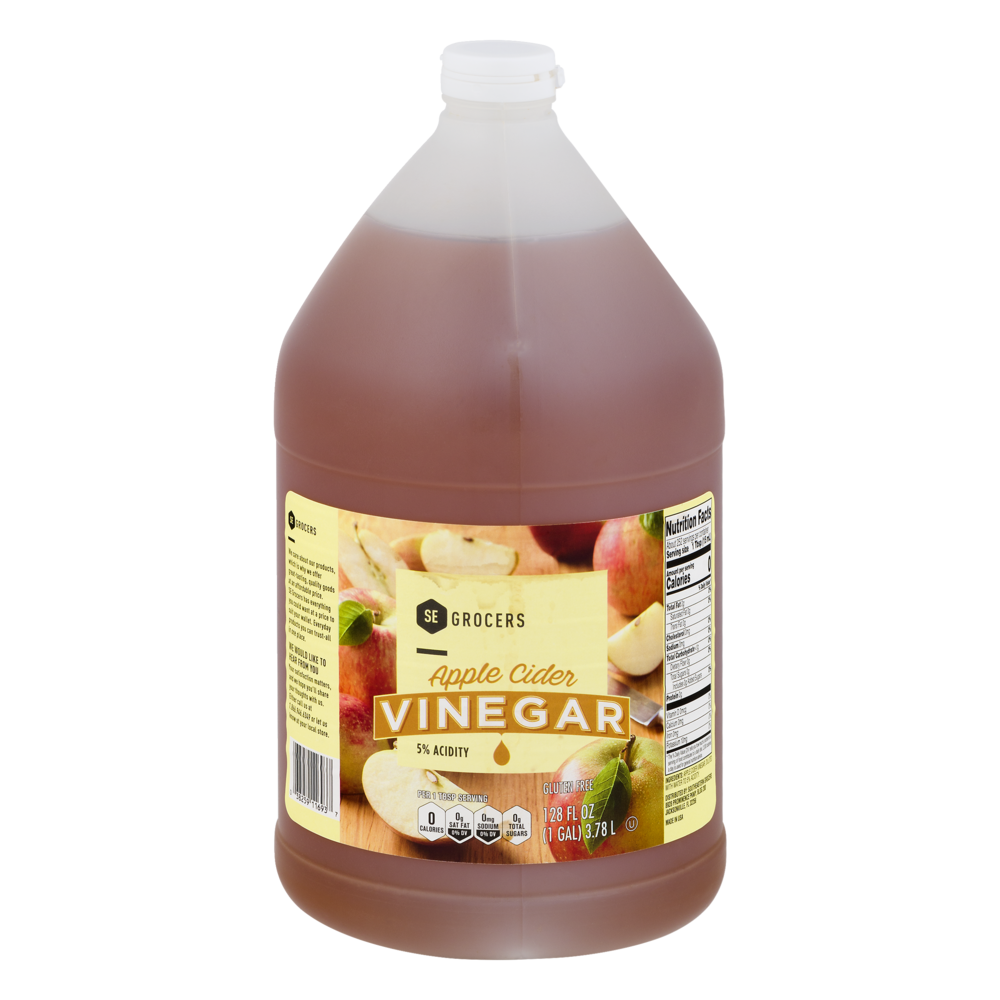 slide 1 of 1, SE Grocers Apple Cider Vinegar - 1 gal, 1 gal