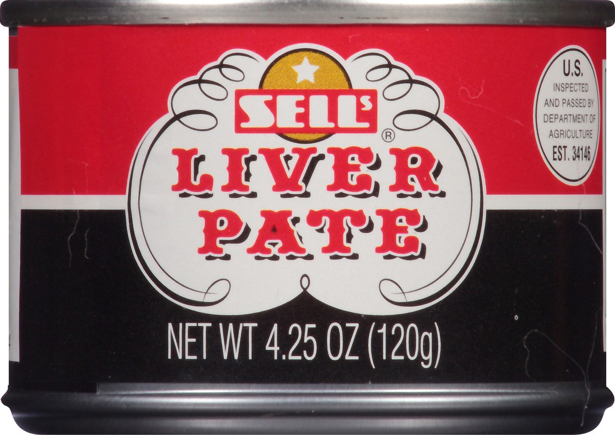 slide 3 of 11, Sell's Liver Pate 4.25 oz. Can, 4.25 oz