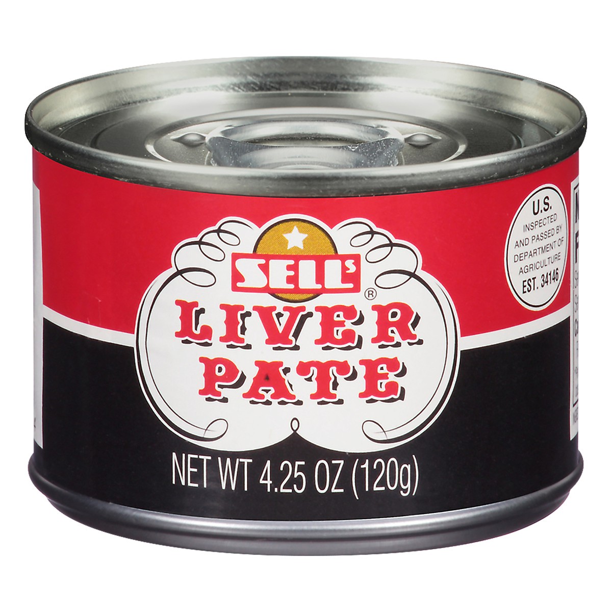 slide 6 of 11, Sell's Liver Pate 4.25 oz. Can, 4.25 oz