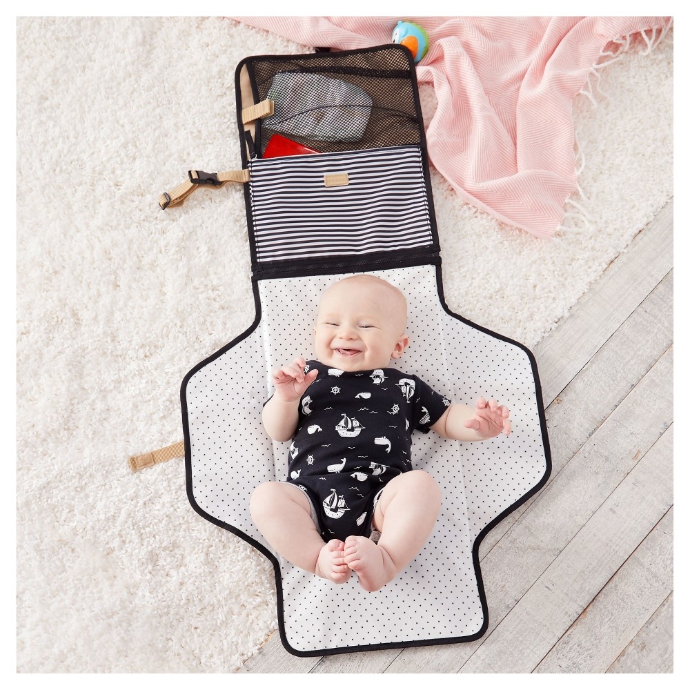 slide 3 of 7, Skip Hop Pronto Baby Changing Station- Black/White, 1 ct