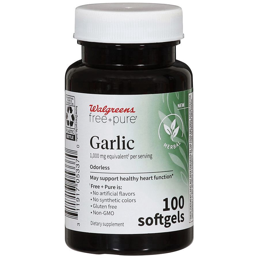slide 1 of 5, Walgreens Garlic Softgels, 100 ct