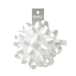 6" Large White Gift Bow - Spritz™