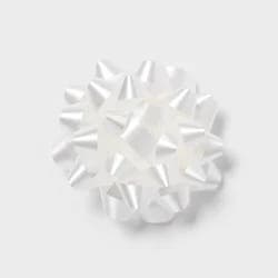 6" Large White Gift Bow - Spritz™