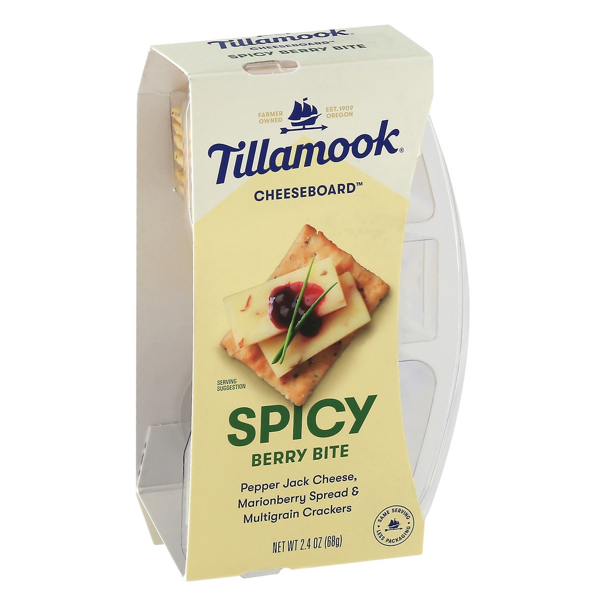 slide 8 of 10, Tillamook Cheese Spicy Berry Bite Cheeseboard 2.4 oz, 2.4 oz