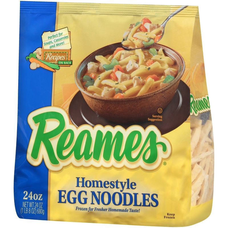 slide 3 of 3, Reames Homestyle Frozen Egg Noodles - 24oz, 24 oz