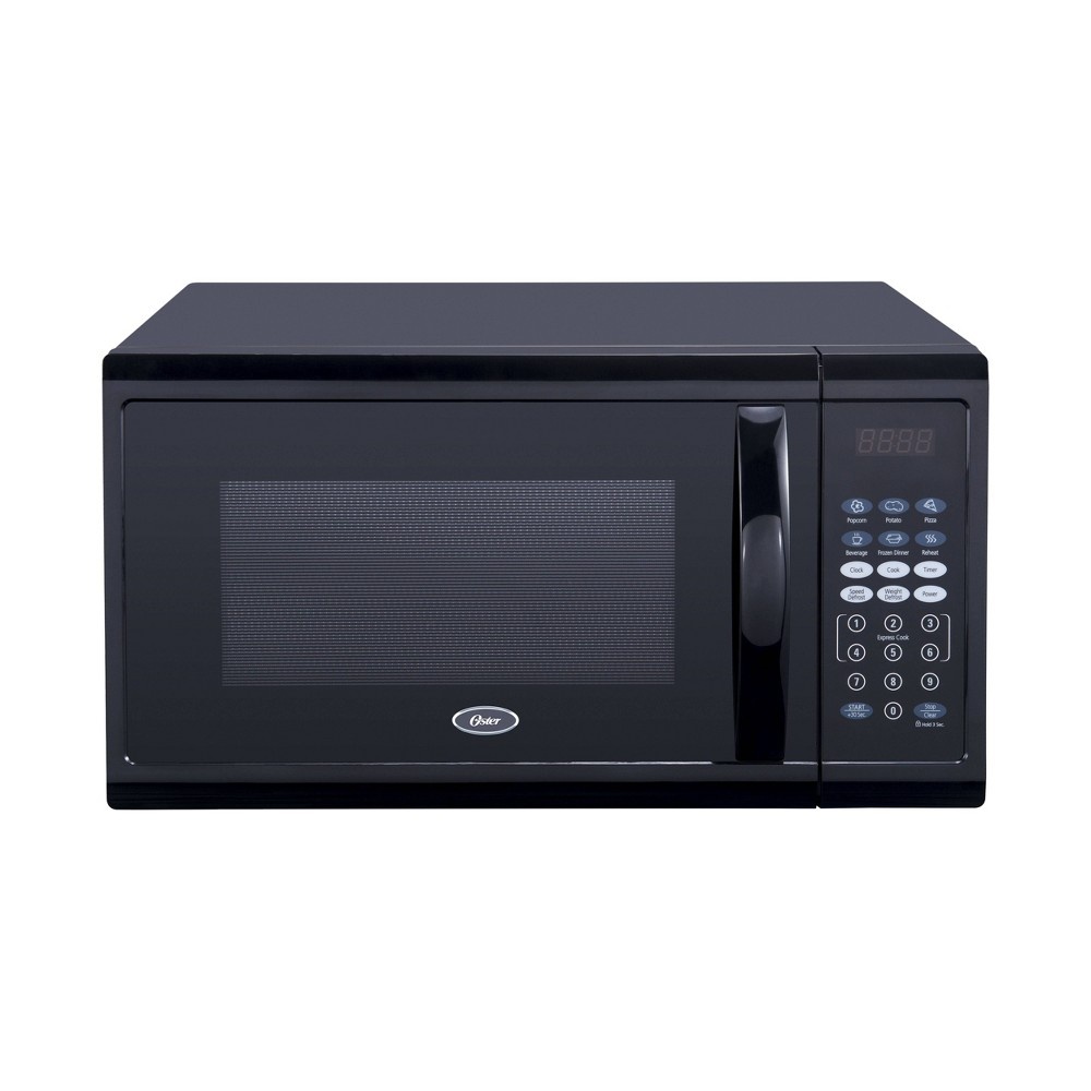 slide 2 of 9, Oster 1.1 cu ft 1100W Digital Microwave Oven - Black OGZJ1104, 1 ct