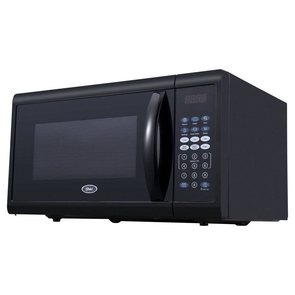 slide 8 of 9, Oster 1.1 cu ft 1100W Digital Microwave Oven - Black OGZJ1104, 1 ct
