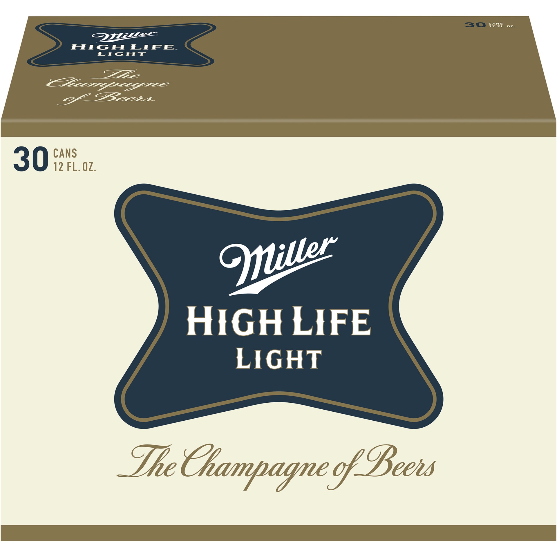 slide 3 of 5, MILLER 4.1% ABV Lager, 30 ct; 12 oz