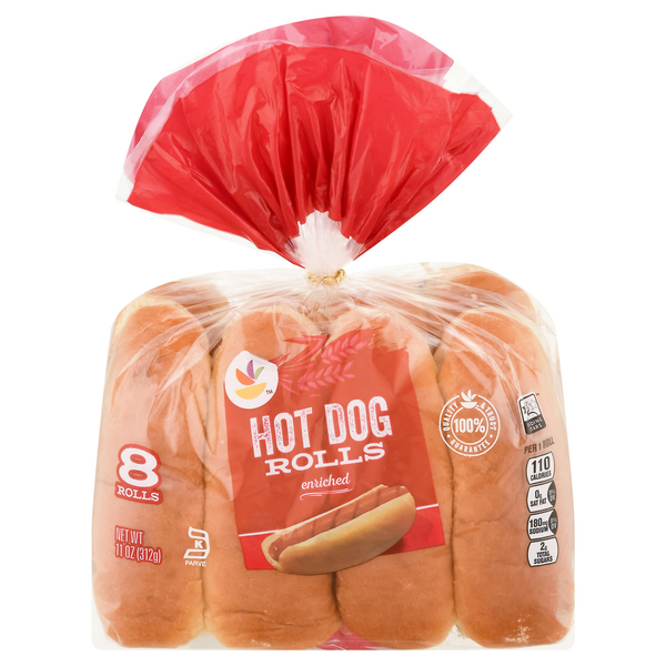 slide 1 of 1, GIANT Hot Dog Rolls - 8 ct, 8 ct; 11 oz