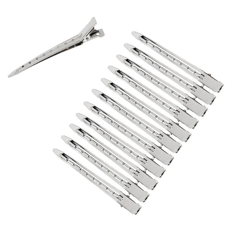 slide 2 of 5, Conair Metal Sectioning Clips - Value Pack - All Hair - 12pcs, 12 ct