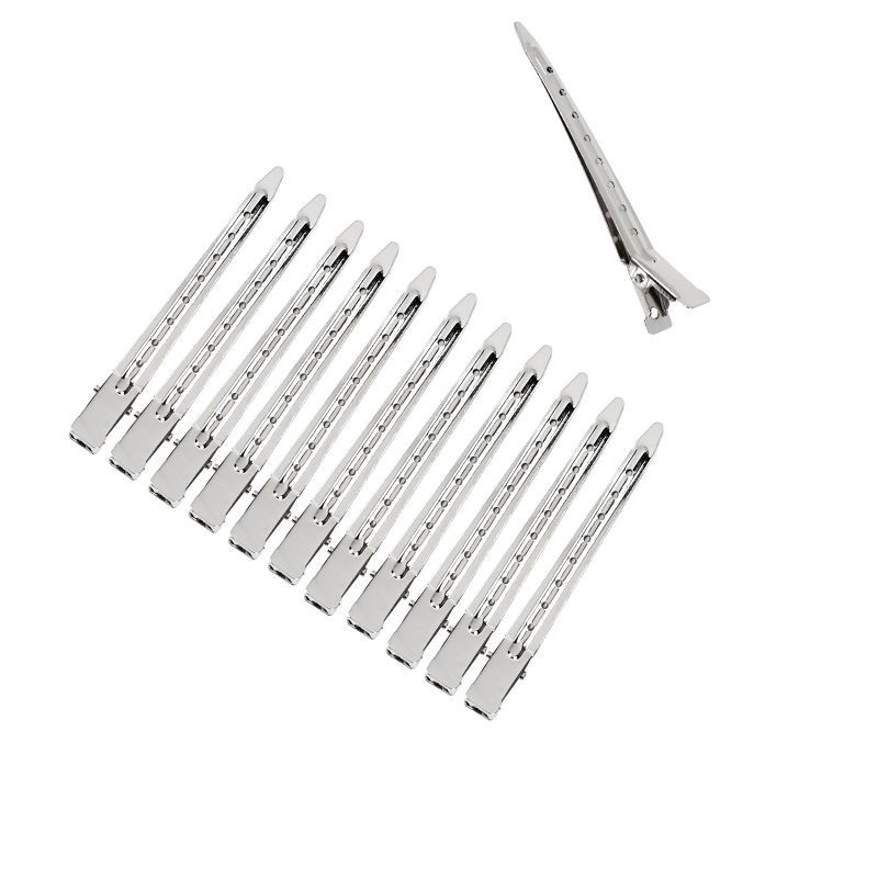 slide 3 of 4, Conair Metal Sectioning Clips - Value Pack - All Hair - 12pcs, 12 ct