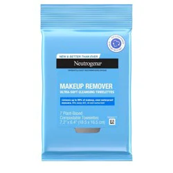Neutrogena Ultra Soft Micellar Facial Cleansing Makeup Remover Wipes - 7ct