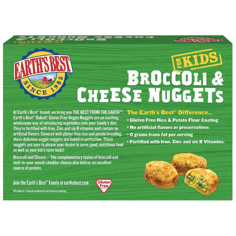 slide 3 of 6, Earth's Best Frozen Gluten Free Broccoli and Cheese Nuggets - 8oz, 8 oz