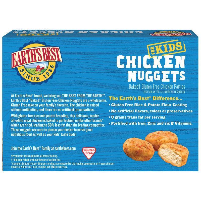 slide 3 of 6, Earth's Best Earths Best Gluten Free Frozen Chicken Nuggets - 8oz, 8 oz