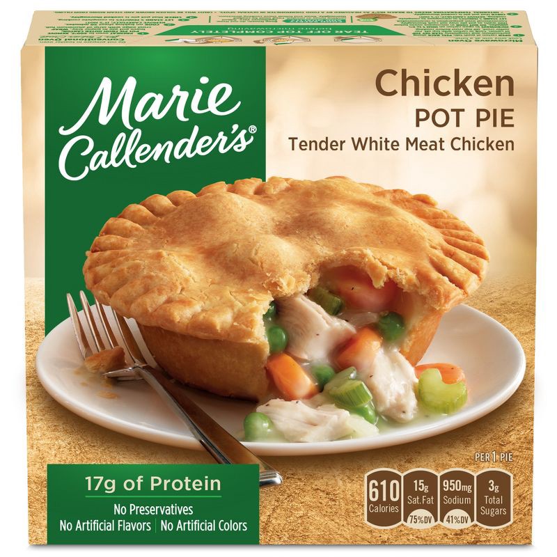 slide 1 of 5, Marie Callender's Frozen Chicken Pot Pie - 10oz, 10 oz