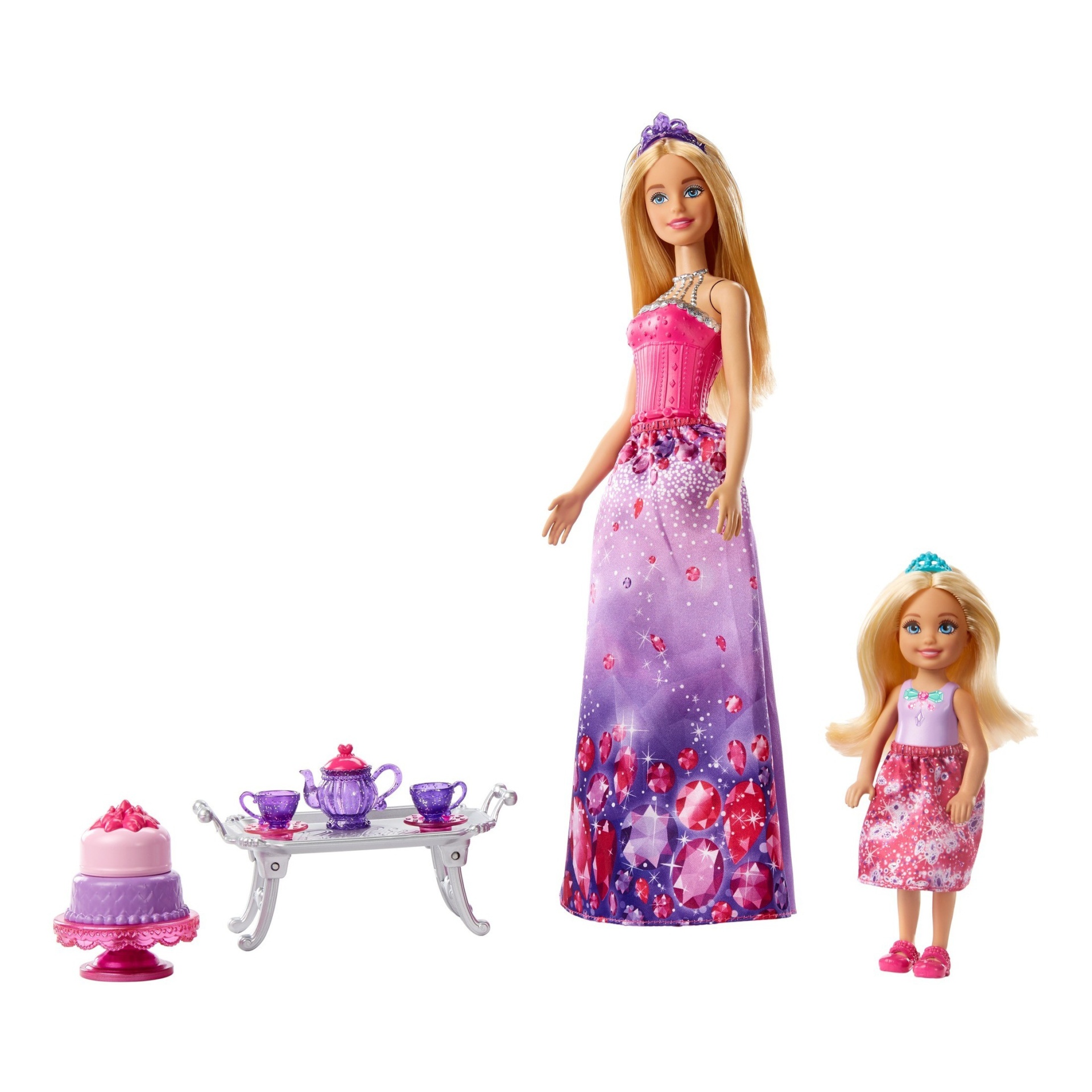 slide 1 of 8, Barbie Dreamtopia Dolls and Tea Party Playset, 1 ct