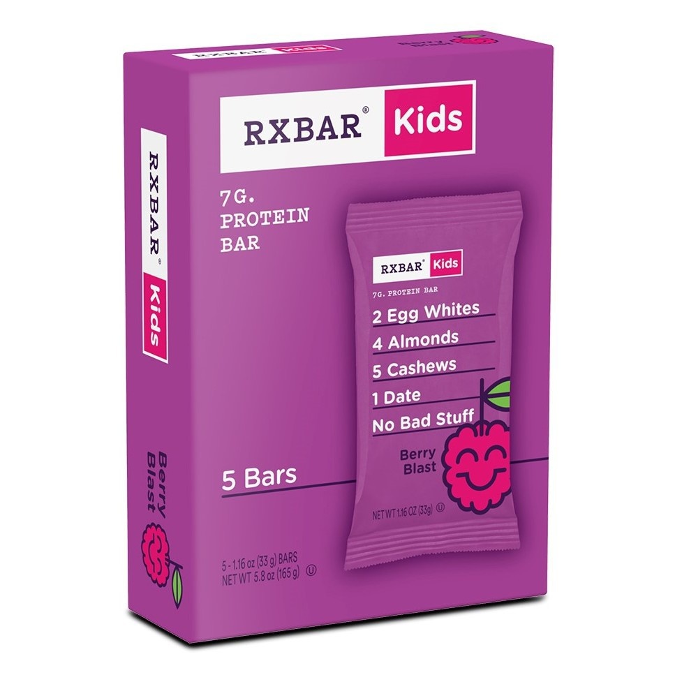 slide 1 of 1, RXBAR Berry Blast Granola Bar, 5 ct; 7.25 oz