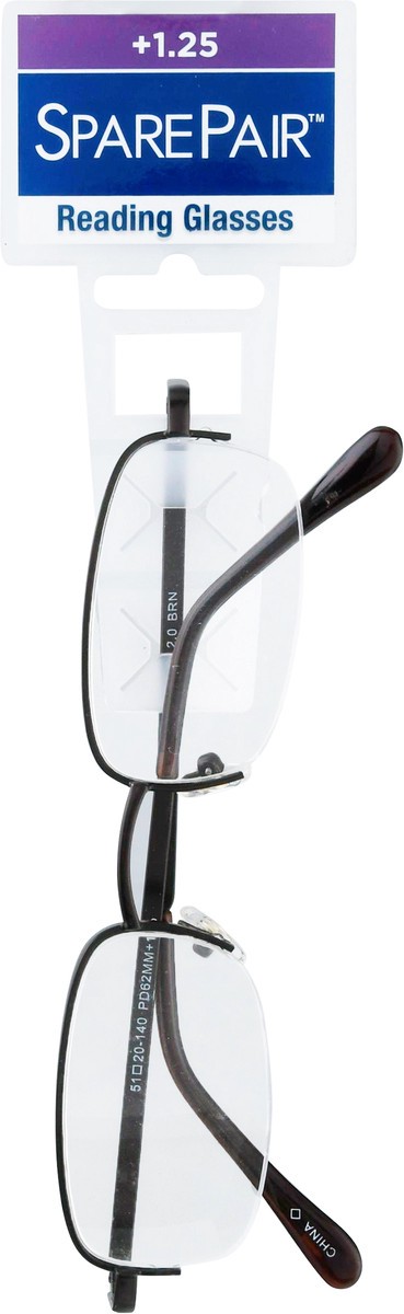 slide 5 of 11, SparePair +1.25 Reading Glasses 1 ea, 1 ct