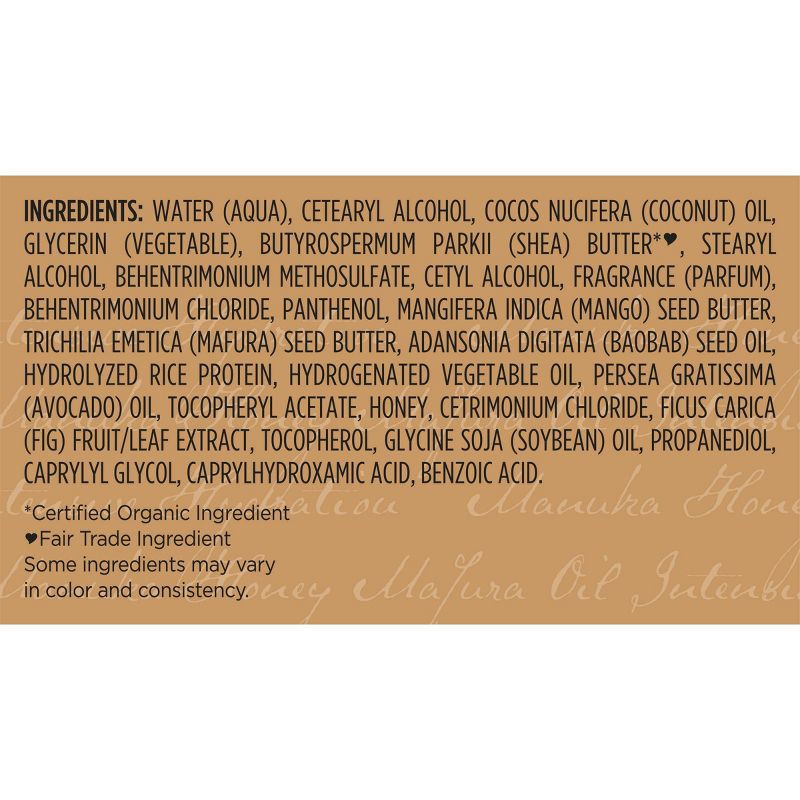 slide 3 of 10, SheaMoisture Manuka Honey & Mafura Hair Oil Intensive Hydration Hair Mask - 11.5oz, 11.5 oz