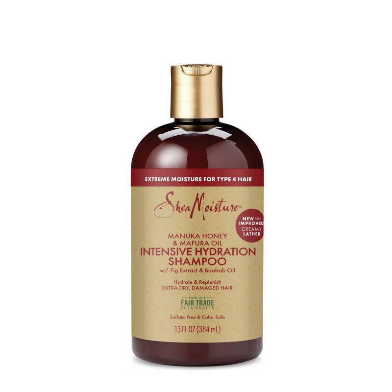 slide 2 of 10, SheaMoisture Manuka Honey & Mafura Hair Oil Intensive Hydration Shampoo - 13 fl oz, 13 fl oz