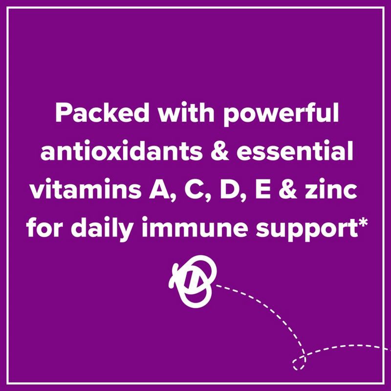 slide 8 of 9, Zarbee's Kid's Daily Immune Support Gummies with Real Elderberry - Natural Berry Flavor - 42ct, 42 ct