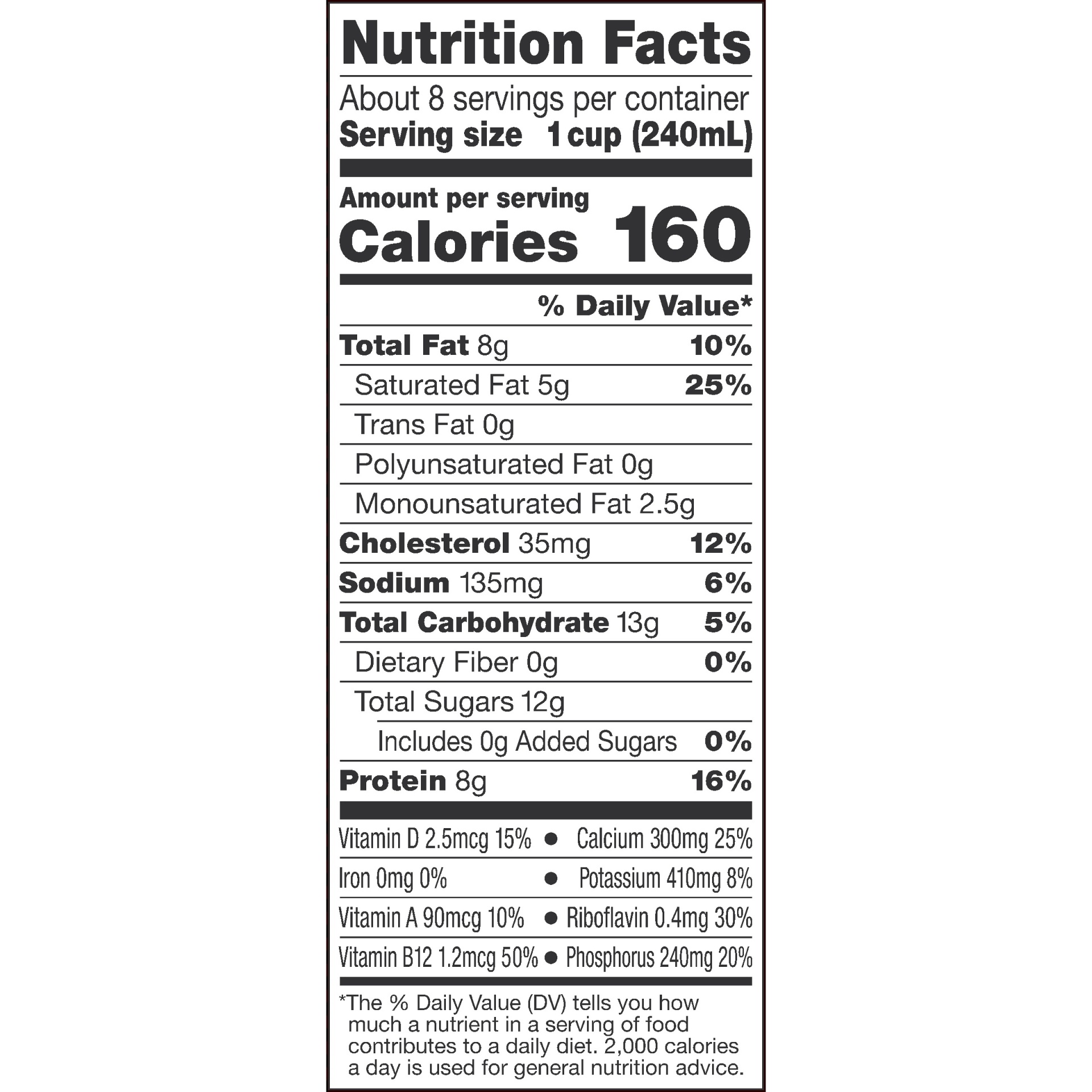 slide 7 of 8, Horizon Organic Whole DHA Omega-3 Milk, Half Gallon, 64 fl oz